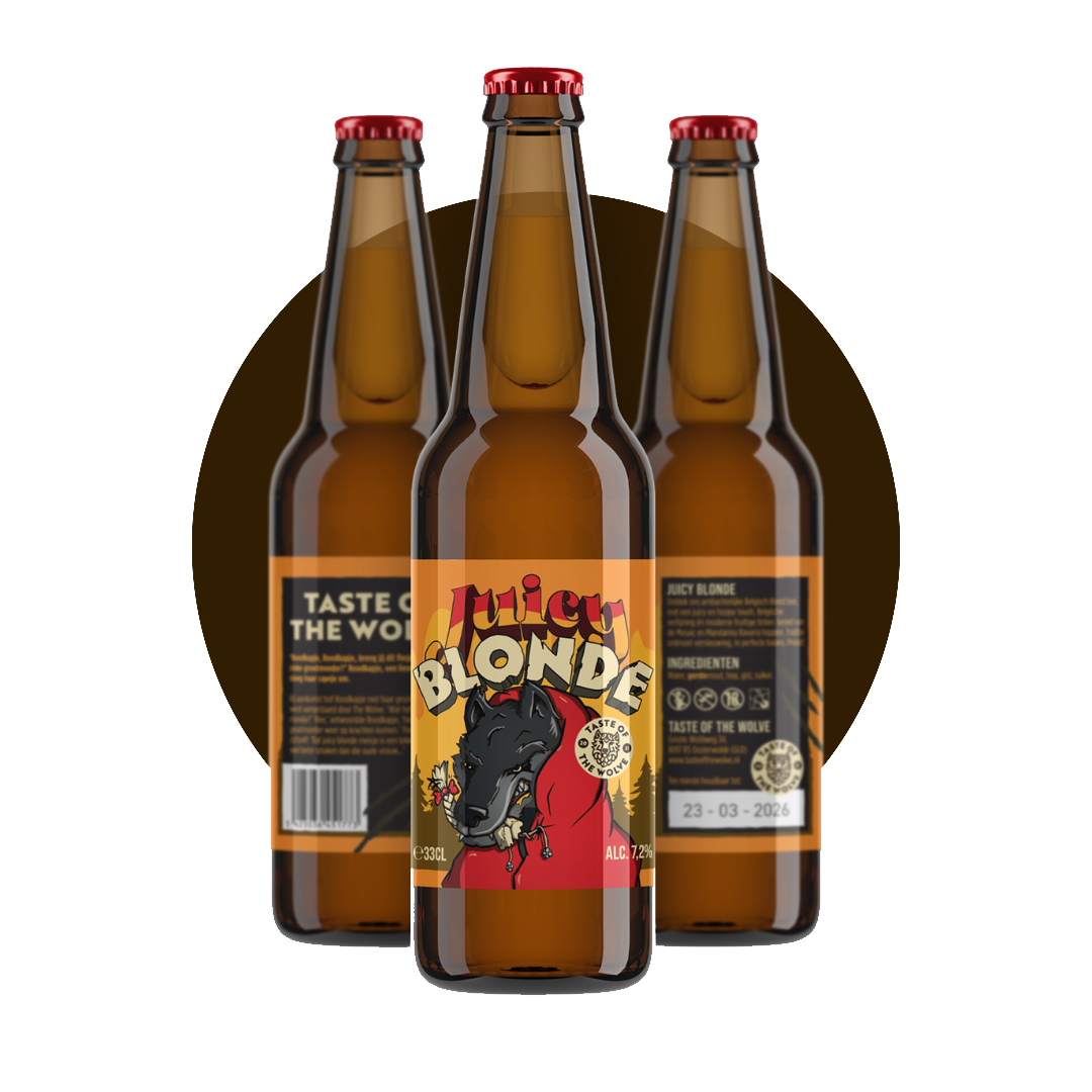 JUICY BLONDE.
